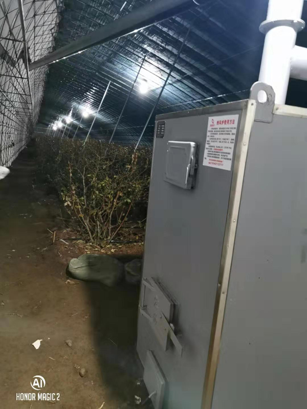 蓝莓大棚热风炉